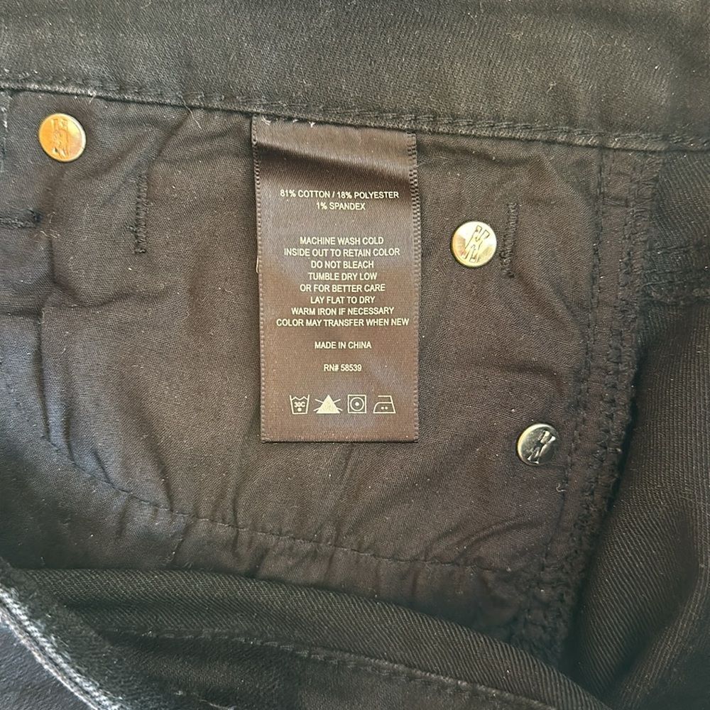 Kut from the Kloth Diana Skinny Black Jeans Pants 10 - Picture 5 of 6